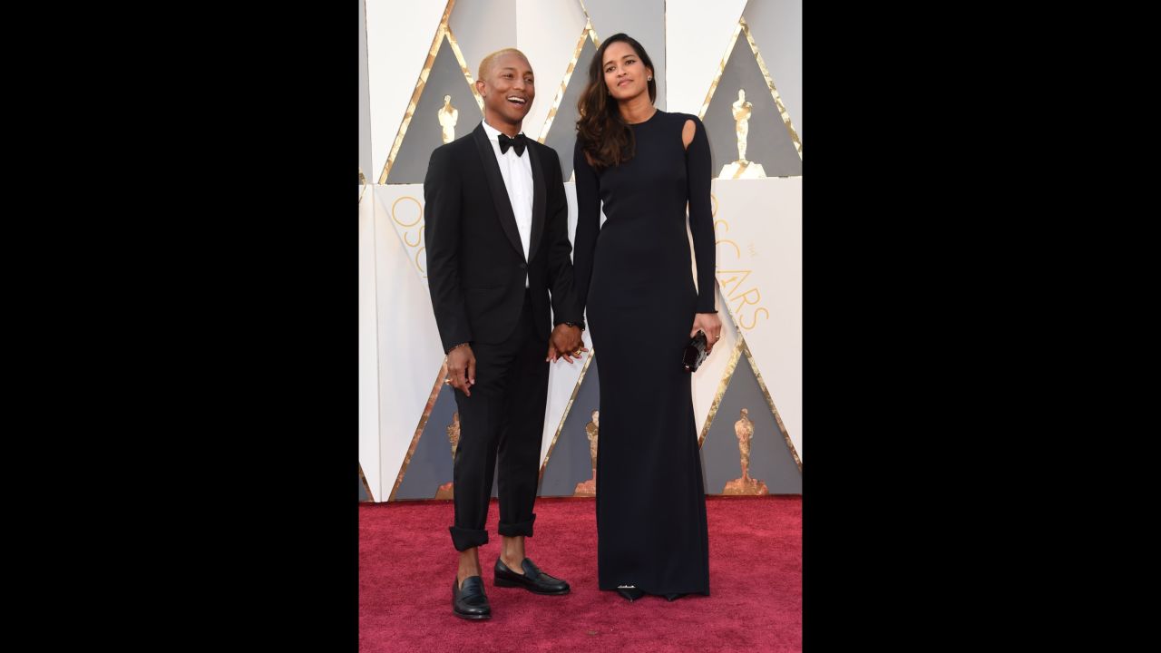 Pharrell Williams and Helen Lasichanh