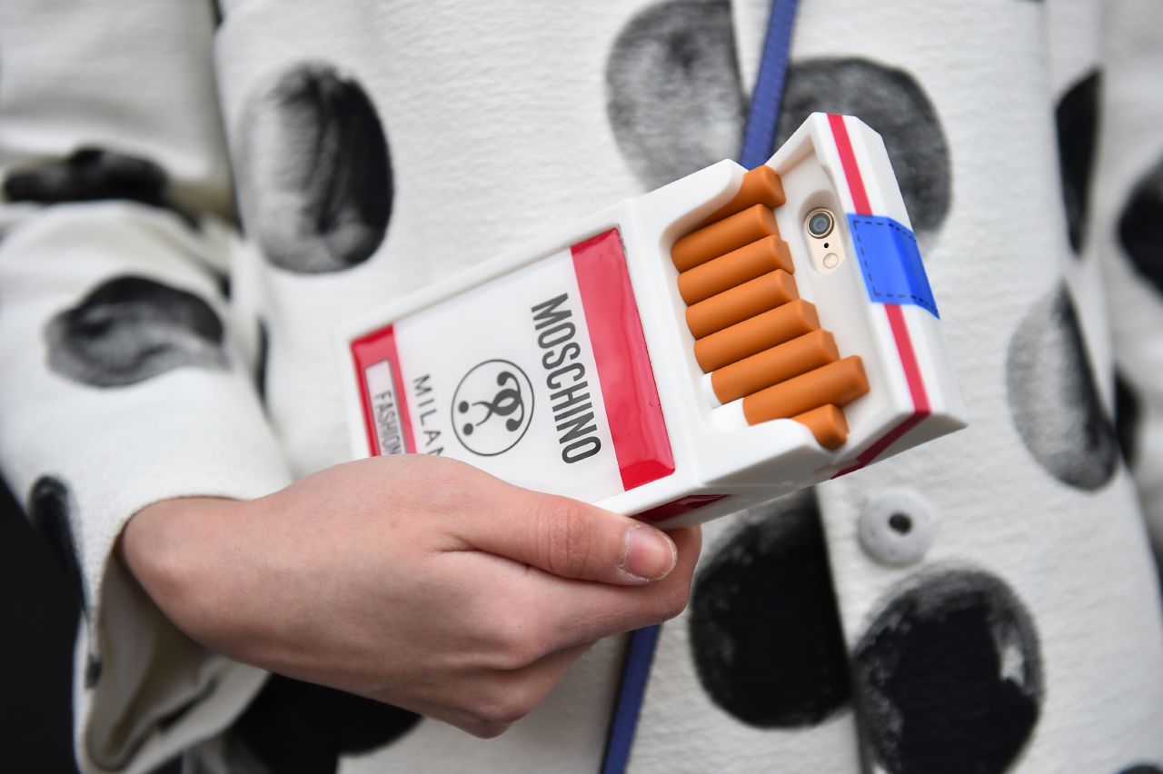 The concept isn't new. Moschino designer Jeremy Scott has included shoppable capsule collections in his runway shows since 2014. His Autumn-Winter 2016 #ItsLit capsule collection, which was themed around cigarettes, is now on sale. 