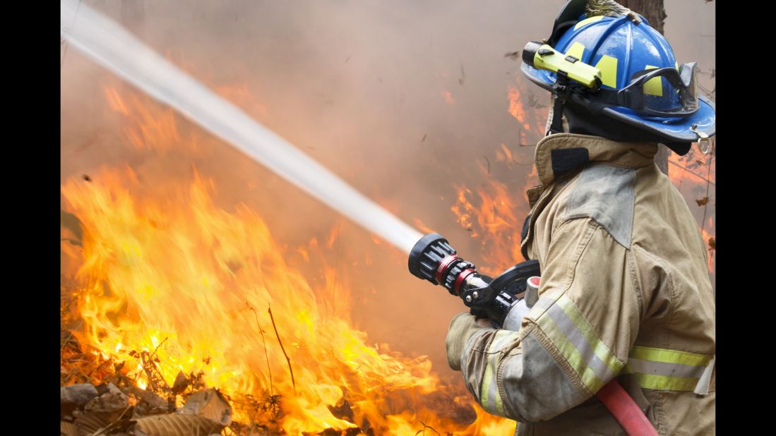 In addition to the majority of firefighters in the study being overweight, 77% of firefighters and police had high cholesterol and 35% had high blood pressure. 