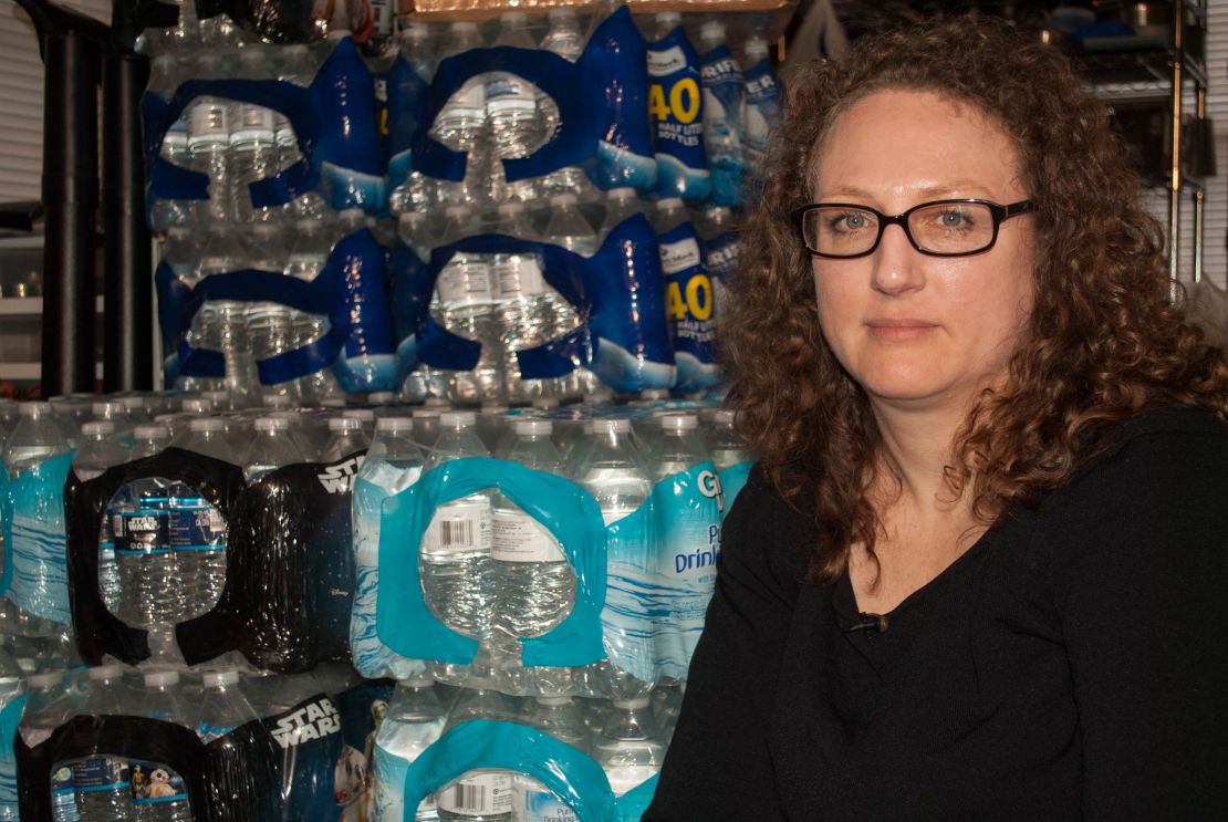 Flint resident Laura MacIntyre calls the city's water crisis a "manmade disaster." 
