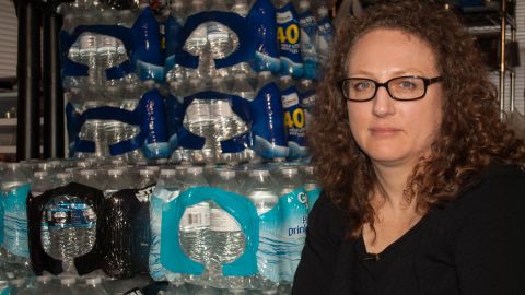 Flint resident Laura MacIntyre calls the city's water crisis a "manmade disaster."