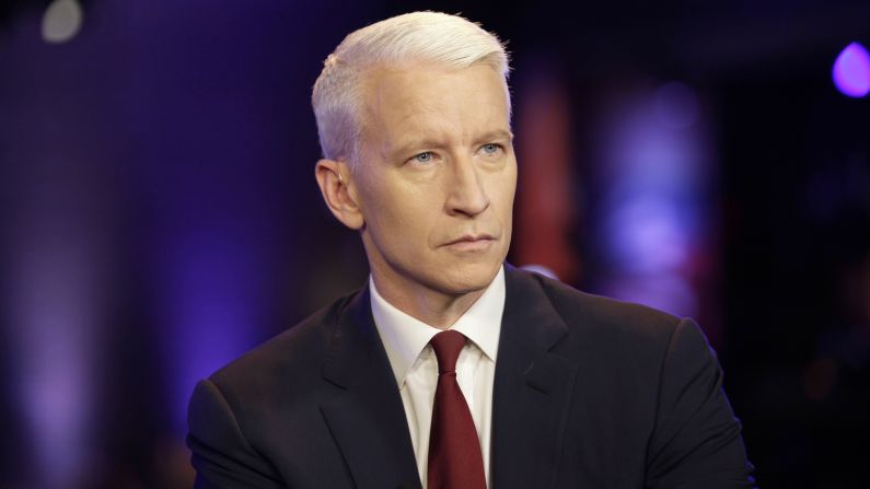 CNN's own Anderson Cooper, 48, started going gray at age 20. "You can, of course, dye," <a href="http://www.cnn.com/2005/US/08/16/going.gray/index.html?iref=newssearch">he wrote in 2005</a>. "Plenty of guys do, but if you ask me, you might as well advertise your desperation."