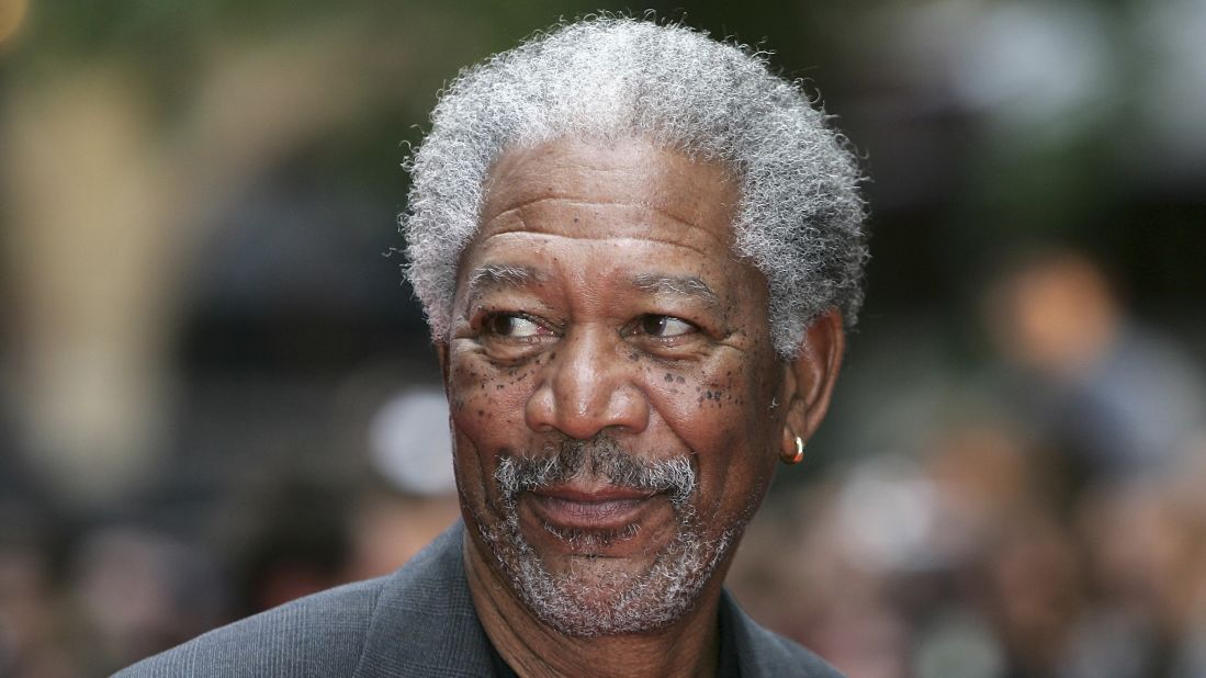 Some might say Morgan Freeman's gray hair matches his famous voice. When Jimmy Fallon took the helm of "The Tonight Show," 78-year-old Freeman famously <a href="https://twitter.com/fallontonight/status/492717316472594432" target="_blank" target="_blank">warned </a> that he had "watched three or four people in this job go gray." 
