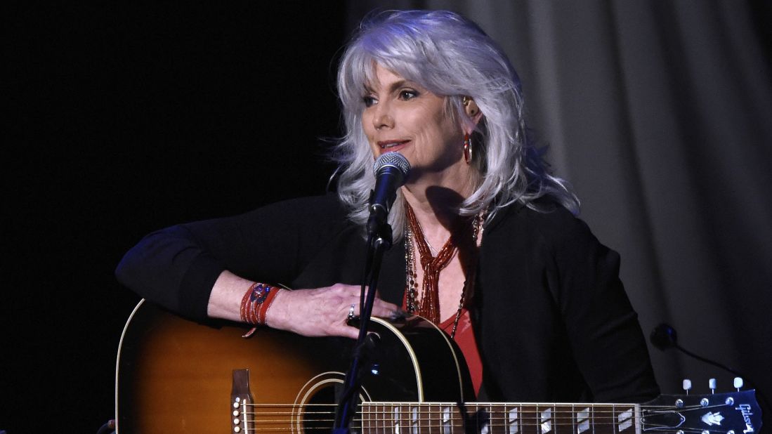 Singer Emmylou Harris, 68, has been asked about her naturally gray hair many times over the years. During an <a href="http://www.nytimes.com/2013/03/22/booming/a-full-circle-for-emmylou-harris.html?pagewanted=all&_r=0" target="_blank" target="_blank">interview with The New York Times</a> in 2013, she offered this advice: "Women should do whatever makes them feel good, but I do wish that we would accept our aging selves."