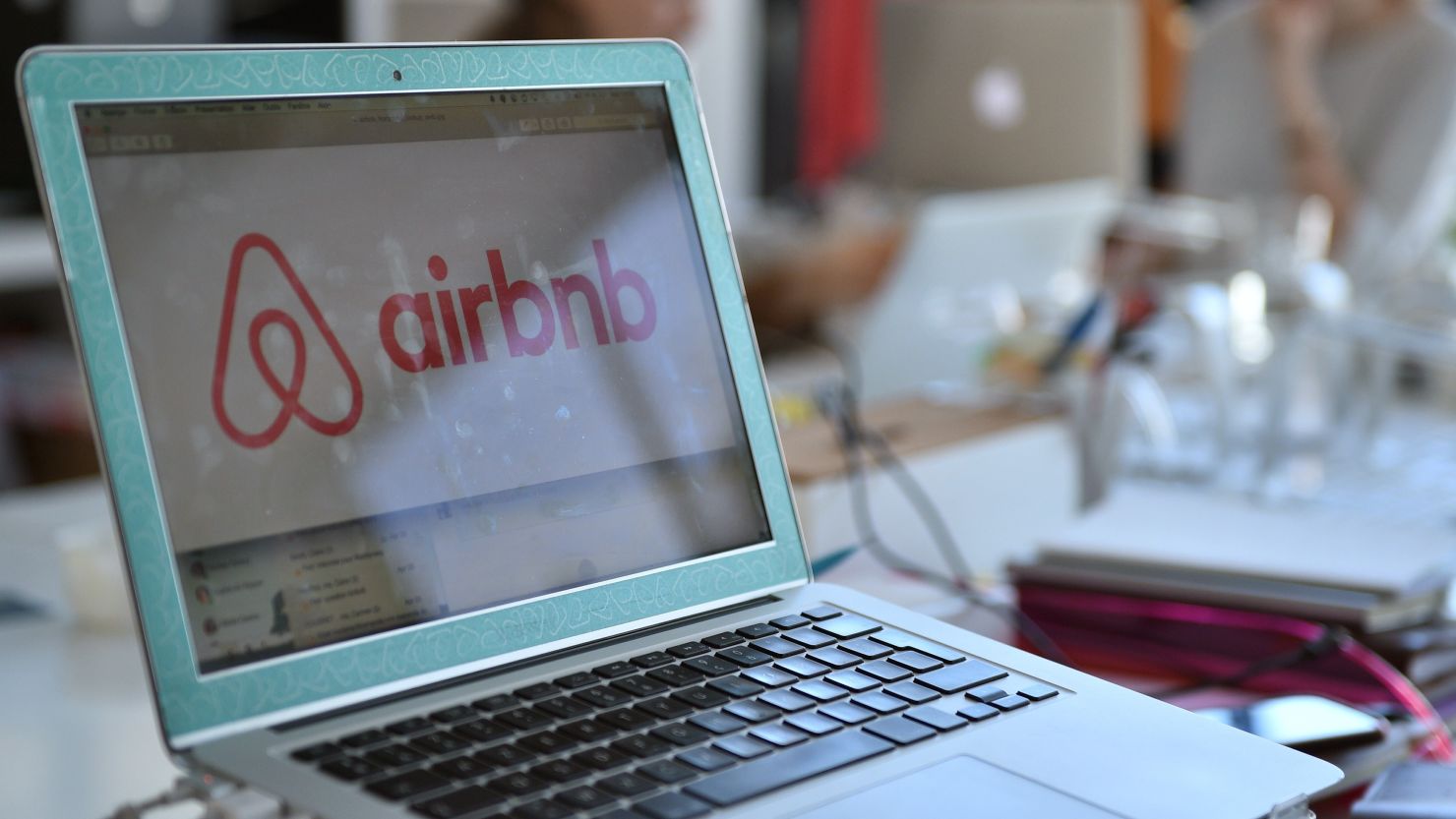 Friends who rented an Airbnb home in France found a woman's body.