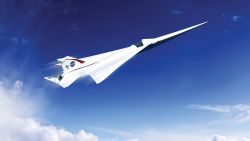 This is an artist's concept of a possible Low Boom Flight Demonstration Quiet Supersonic Transport (QueSST) X-plane design. The award of a preliminary design contract is the first step towards the possible return of supersonic passenger travel -- but this time quieter and more affordable.