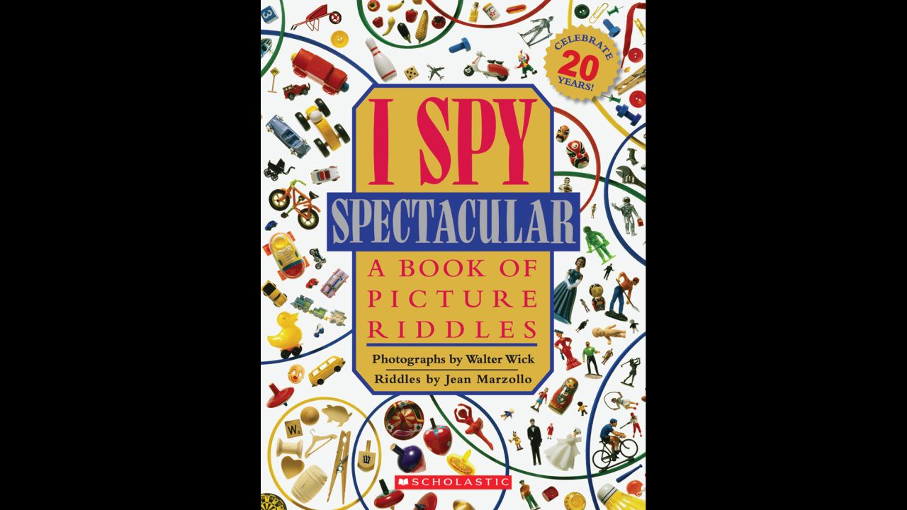 Jean Marzollo and Walter Wick marked the 20th anniversary of the "I Spy" series in 2011 by publishing "I Spy Spectacular: A Book of Picture Riddles." It includes a special anniversary section, including the history of the first "I Spy" book.