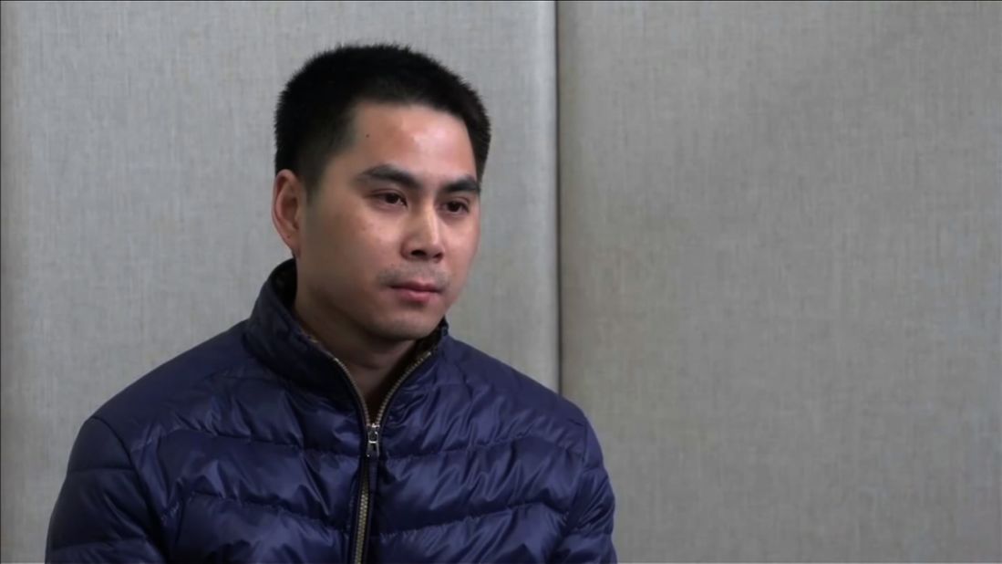 Cheung Chi Ping is the business manager of Mighty Current. China's foreign ministry spokesperson said that Cheung and his colleagues "admitted their crimes while being interviewed on television." Hong Kong police said he returned to Hong Kong March 6, refused police assistance and  declined to disclose any details.