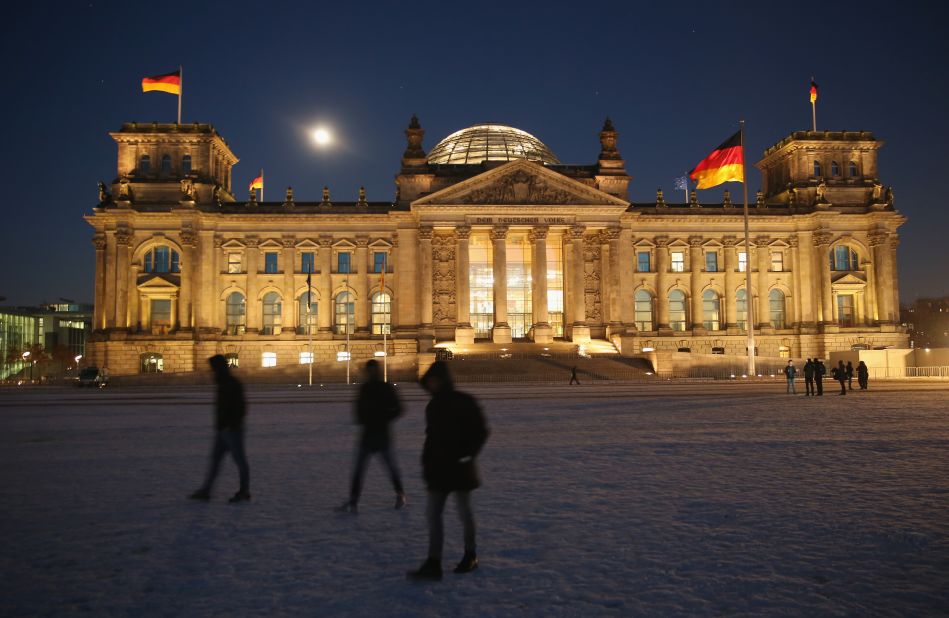 <strong>No. 2: </strong>Germany (pictured) offers its citizens visa-free/visa-on-arrival access to 190 countries, as does Spain and Italy.