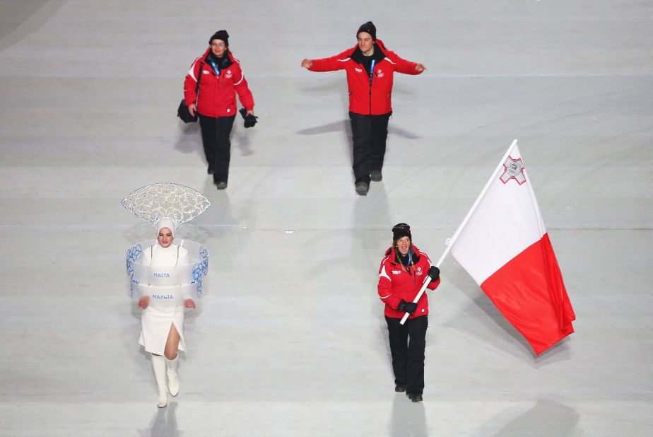 <strong>7. Australia, Greece and Malta: </strong>Citizens of Australia, Greece and Malta (whose Winter Olympians are pictured), have easy access to 183 destinations. 