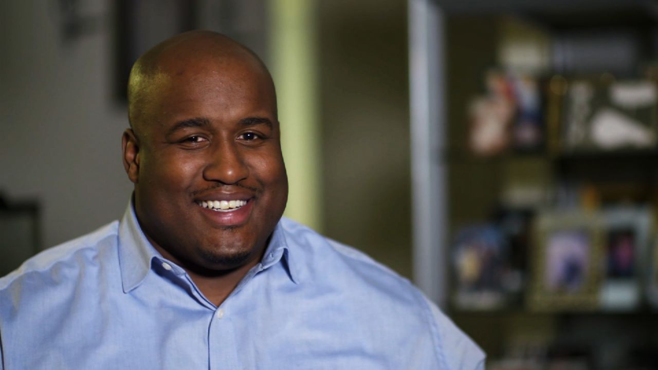 "Fatherhood doesn't come with a map (or) a manual," Sheldon Smith says.
