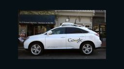 One of Google's self-driving cars had an accident recently.