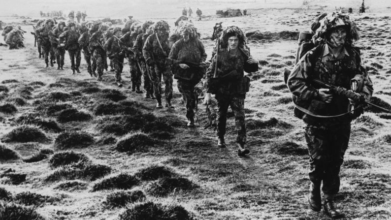 <strong>War in the Falklands:</strong> The 10-week Falklands War began in April 1982, when <a href="index.php?page=&url=http%3A%2F%2Fwww.theweek.co.uk%2F63055%2Fhow-did-the-falklands-war-start" target="_blank" target="_blank">Argentina invaded </a>the Falkland Islands, a longtime UK colony. The UK sent a force to defend the islands, and <a href="index.php?page=&url=http%3A%2F%2Fnews.bbc.co.uk%2F2%2Fshared%2Fspl%2Fhi%2Fguides%2F457000%2F457033%2Fhtml%2F" target="_blank" target="_blank">hundreds of people</a> -- 655 Argentine and 255 British servicemen, as well as three Falkland Islanders -- lost their lives in the fighting that followed.