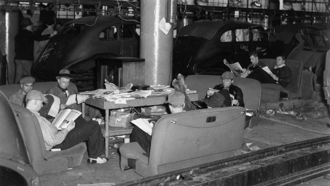 Flint is the home of the famous 44-day sit-down strike against General Motors, which birthed the UAW in 1937.