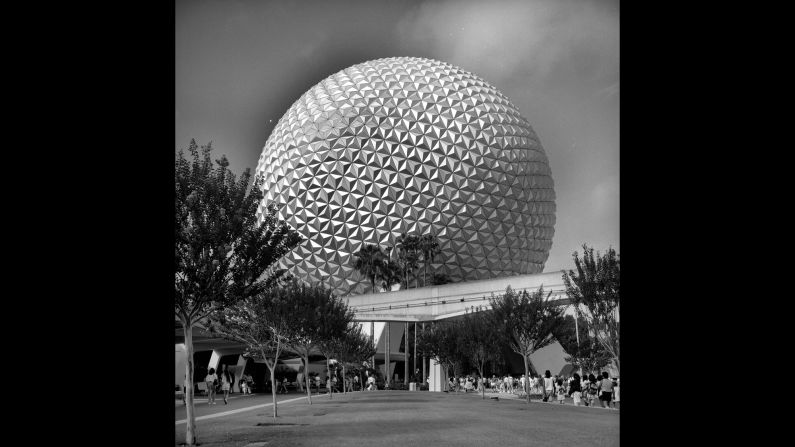 <strong>Another magical kingdom:</strong> Epcot Center, Disney's second theme park based in Florida, opened its doors on October 1, 1982, and launched perhaps its most iconic attraction: the giant, spherical Spaceship Earth ride, which explores the history of human communications.