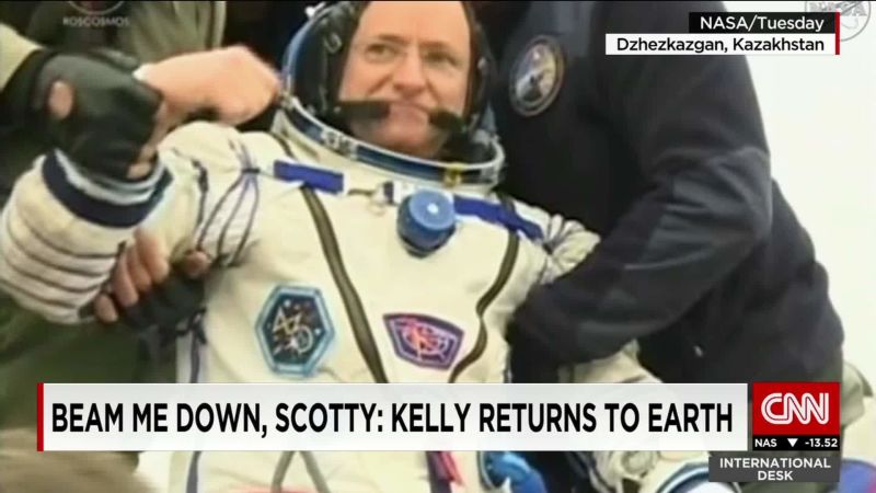 NASA Astronaut Returns To Earth | CNN