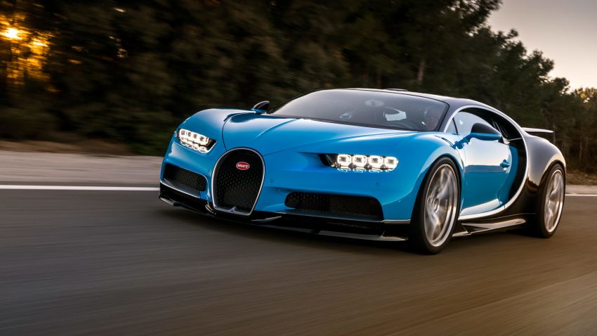Bugatti Chiron - The iconic Bugatti Veyron is a tough act to follow, but the Chiron manages it. Only 500 Chirons will be produced and no-one can doubt its combination of performance, luxury and exclusivity.
