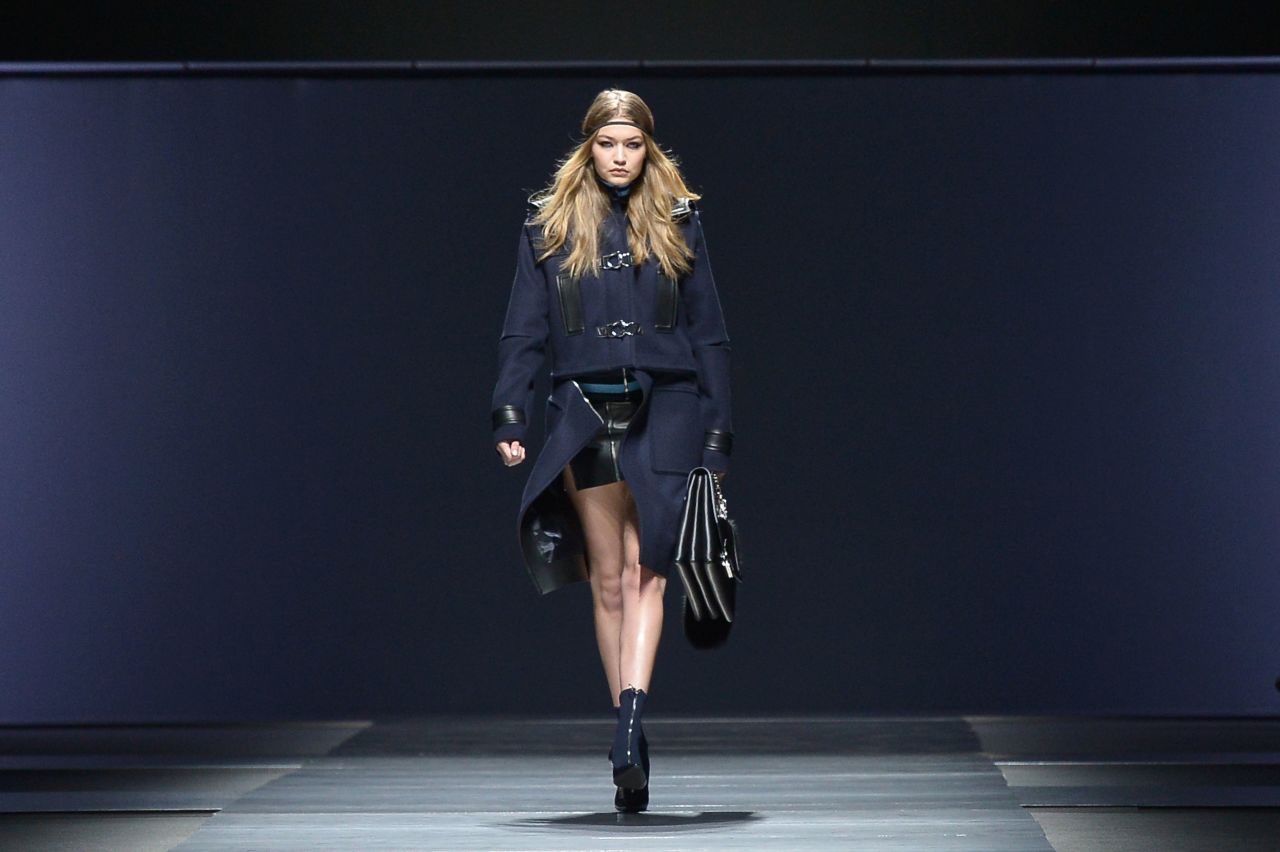 The show featured a star-studded line-up of talented models, with the likes of social media sensation Gigi Hadid taking on the Versace runway. 