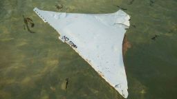 A Mozambican official told CNN the plane part, measuring 35 inches by 22 inches, was discovered by an American tourist, Blaine Gibson, and a local fisherman on a sandbank in Mozambique.