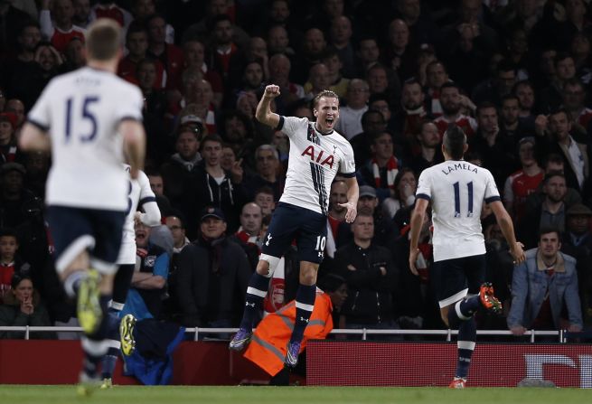 Harry Kane continues to score goals, a season after he made his breakthrough in the Premier League. 