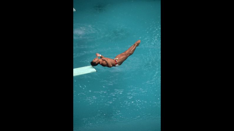 <strong>That's gotta hurt:</strong> It was the thud heard 'round the world. At the 1988 Olympics in Seoul, South Korea, all eyes were on American diver Greg Louganis, who had been one of the stars of the 1984 Olympics in Los Angeles. He had wowed viewers with his strength and grace, and as he stepped up to the diving board four years later, nothing less was expected. Instead, he hit his head on the board in the middle of a complicated dive. He would <a href="index.php?page=&url=http%3A%2F%2Fgreglouganis.com%2Fbio%2F" target="_blank" target="_blank">go on to win</a> the event's gold medal, but for a moment, America held its collective breath.