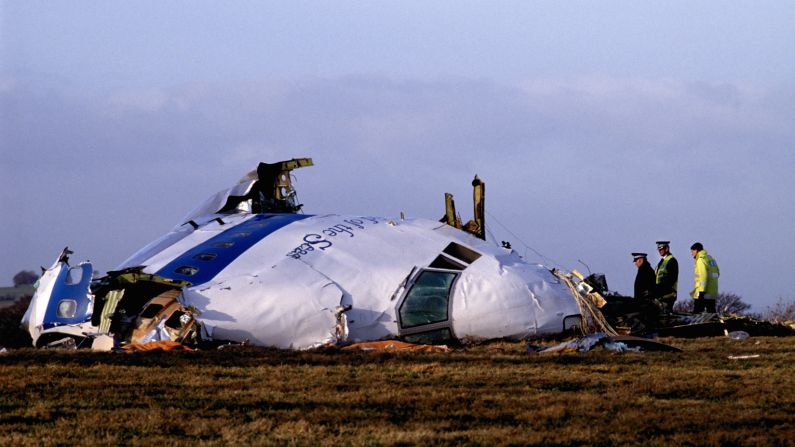 <strong>Lockerbie disaster:</strong> While en route from London to New York, <a href="index.php?page=&url=http%3A%2F%2Fwww.cnn.com%2F2013%2F09%2F26%2Fworld%2Fpan-am-flight-103-fast-facts%2F" target="_blank">Pan Am Flight 103</a> exploded over Lockerbie, Scotland, on December 21, 1988. An investigation later found that the cause was a bomb planted in a suitcase by Libyan terrorists. All 259 people on board the plane were killed, as were an additional 11 people on the ground.