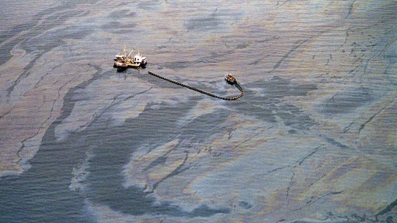 <strong>Oil and water:</strong> On March 24, 1989, the <a href="index.php?page=&url=http%3A%2F%2Ftime.com%2F3748246%2Fexxon-valdez-history%2F" target="_blank" target="_blank">Exxon Valdez</a> oil tanker ran aground in Alaska's Prince William Sound, spilling 11 million gallons of crude oil into the surrounding Arctic waters. The oil slick spread as far as 500 miles from the crash site and affected 1,300 miles of shoreline. Prince William Sound, called "one of the last, best places on Earth" is <a href="index.php?page=&url=http%3A%2F%2Fwww.cnn.com%2F2014%2F03%2F23%2Fopinion%2Fholleman-exxon-valdez-anniversary%2F" target="_blank">still feeling the effects</a> of what's now considered America's second-worst oil spill.