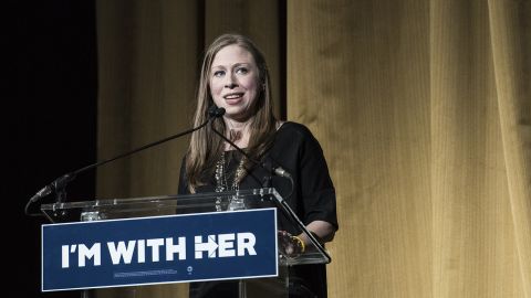 The Clintons' daughter, Chelsea