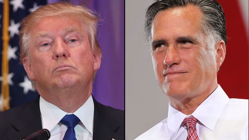 Mitt Romney: Donald Trump Is A ‘phony, A Fraud’ | CNN Politics