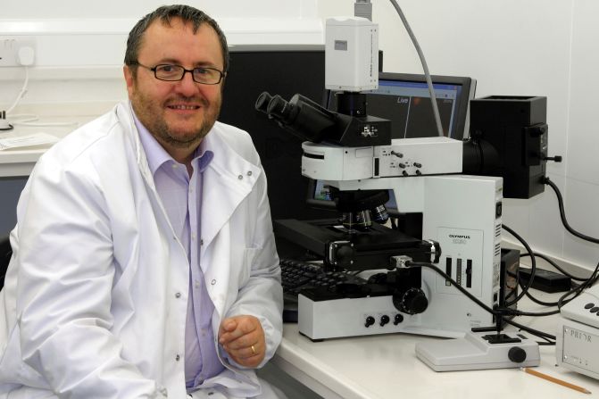 Professor Pete Coffey, head of the London Project to Cure Blindness, has invented a stem cell treatment for AMD that could restore the vision of sufferers. 