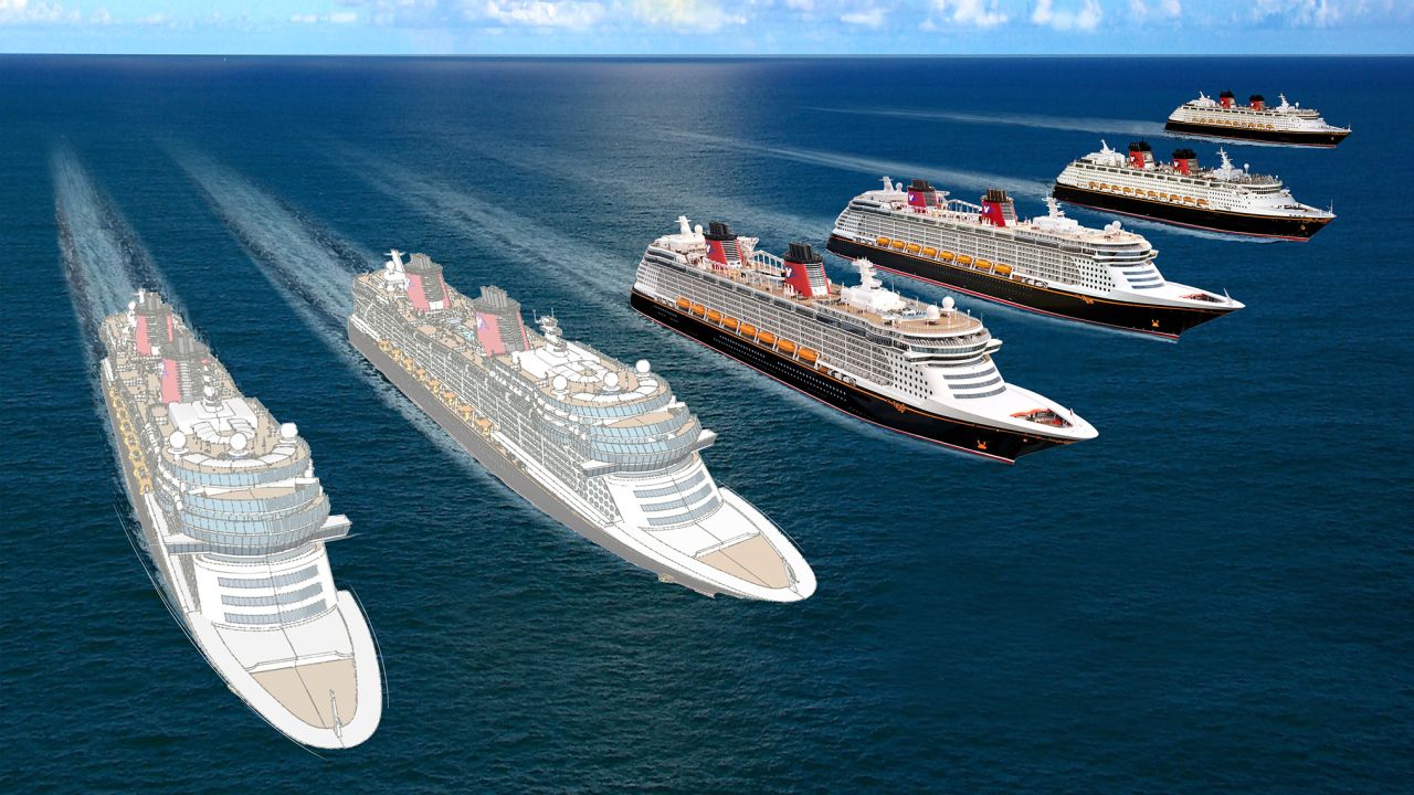 Disney released concept art for two new cruise ships.