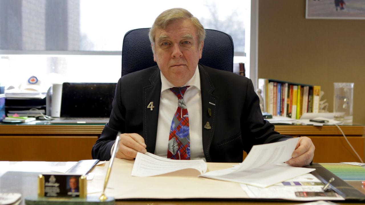 Chris Spearman, the mayor of Lethbridge, led a citywide effort to help welcome newcomers from Syria.