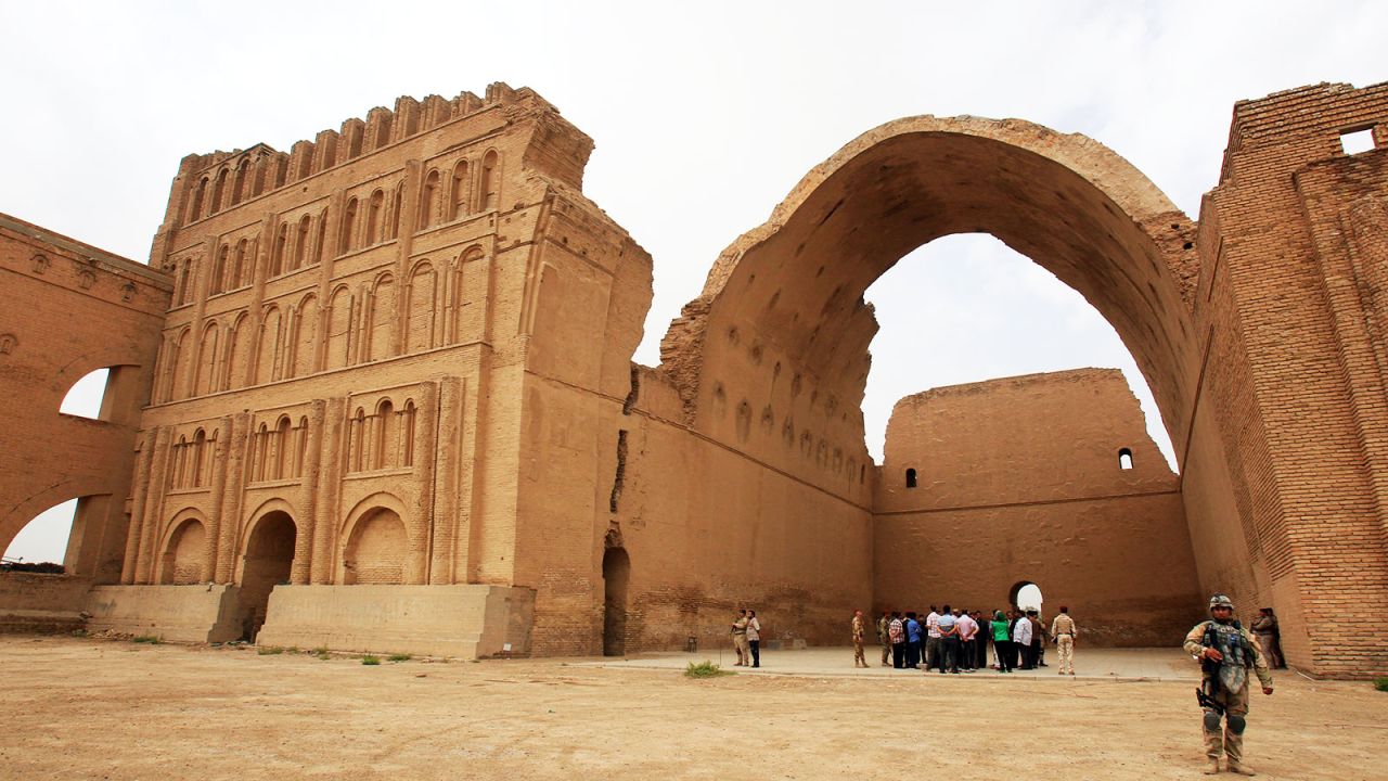 The Arch of Ctesiphon is the last remnant of a Persian capital. It's among the first of the Iraqi government's efforts to restore ancient sites in hopes of attracting more tourists. 