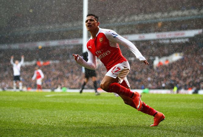 But Arsenal's Chilean forward, Alexis Sanchez rescued a point for the Gunners by drawing the sides level once more.