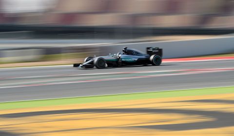 The new Mercedes car showed no signs of slowing over eight days of winter testing Barcelona, putting an impressive 1,294 laps on the clock -- the equivalent of more than 19 races.