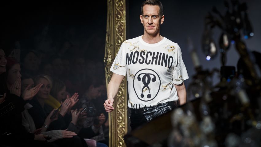 moschino jeremy scott on runway