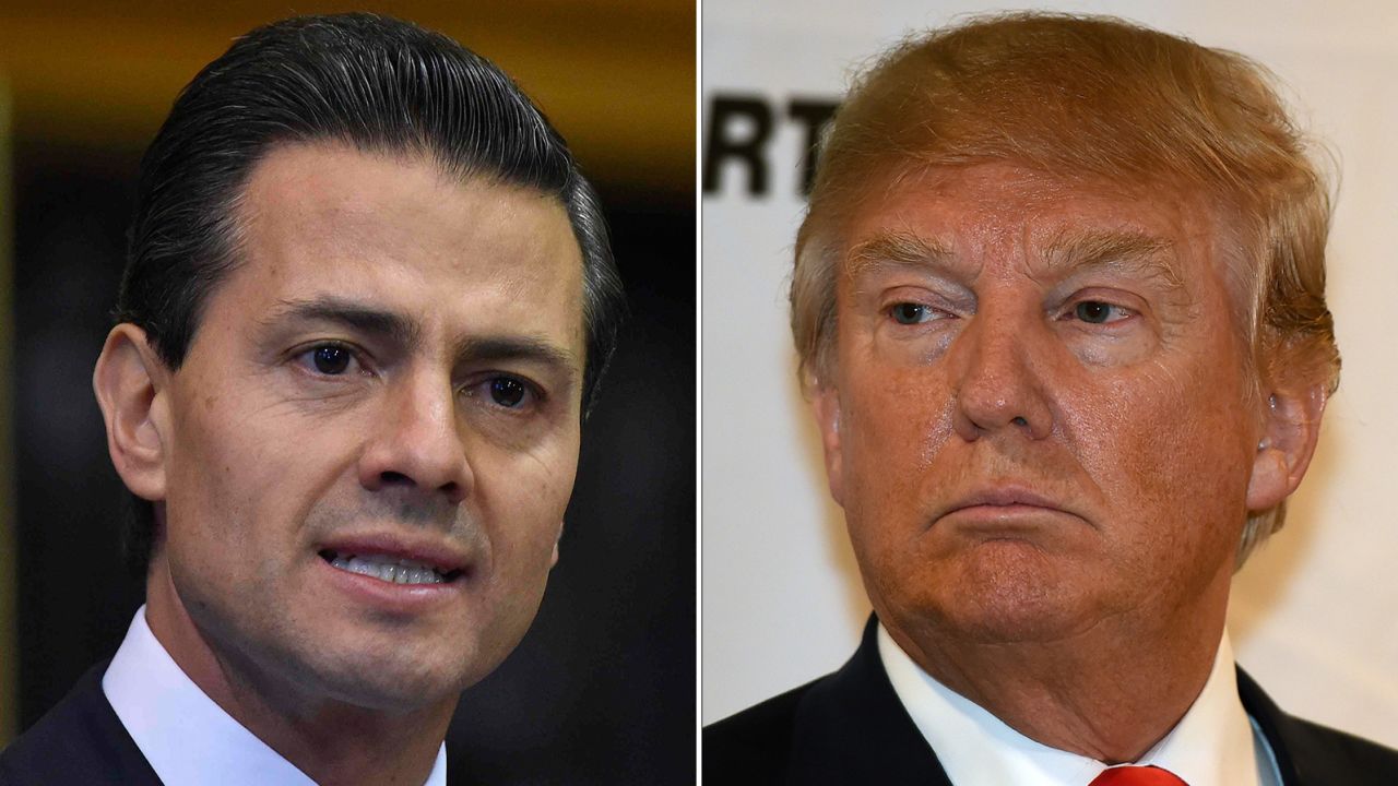 Enrique Pena nieto Donald Trump