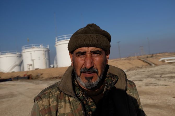 Mohaamed, a Kurdish fighter overseeing a small refinery near al Hawl, says it's too dangerous to bring in the expertise needed to repair the damage created by ISIS.