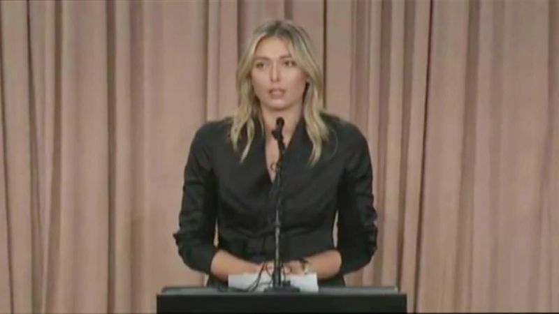 Meldonium: The Drug That Got Maria Sharapova Suspended From Tennis | CNN