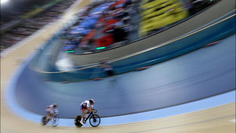 British cyclist Jonathan Dibben wins gold in the points race at the Track Cycling World Championships on Friday, March 4.