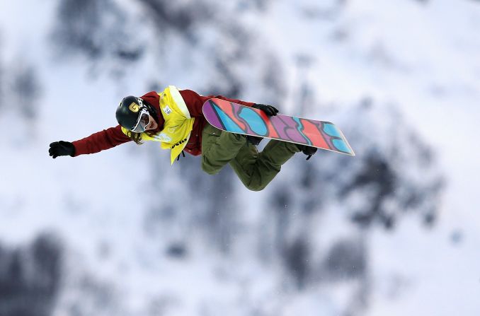 Kelly Clark is the first female to nail a frontside 1080 twist in competition. "Chasing down the tricks that no one else has done has been a mark of my career," she says. 