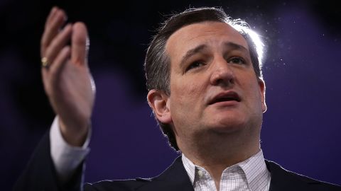 NATIONAL HARBOR, MD - MARCH 04: Republican presidential candidate Sen. Ted Cruz (R-TX) speaks during CPAC 2016 March 4, 2016 in National Harbor, Maryland. The American Conservative Union hosted its annual Conservative Political Action Conference to discuss conservative issues. (Photo by Alex Wong/Getty Images)
