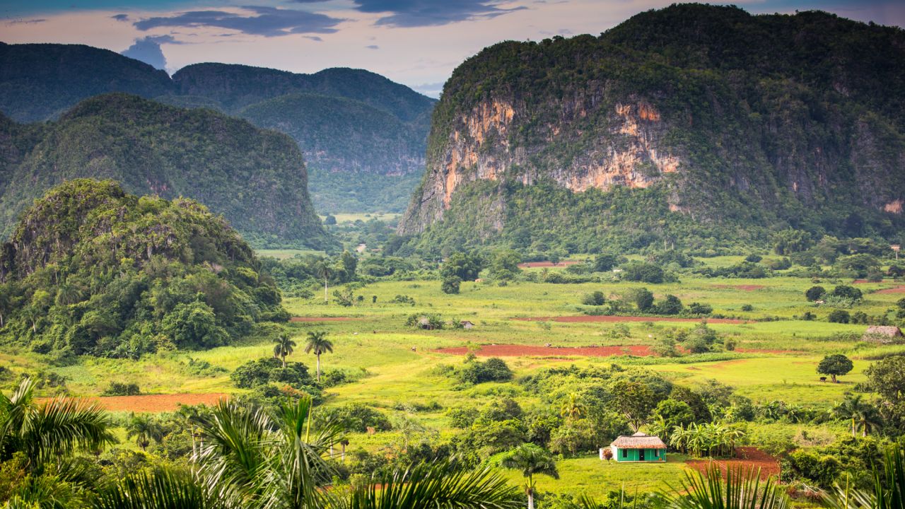 Viñales, Cuba, is a UNESCO World Heritage Site and home to some of the world's most fertile soil, perfect for producing the tobacco used to make the country's prized cigars.