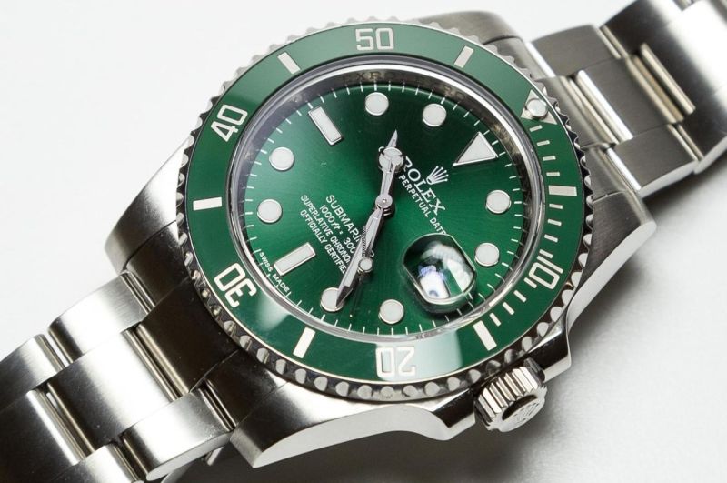 Submariner on sale quadrante verde