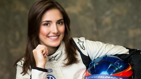 Colombia's Tatiana Calderon is "a step closer" to her F1 dream.