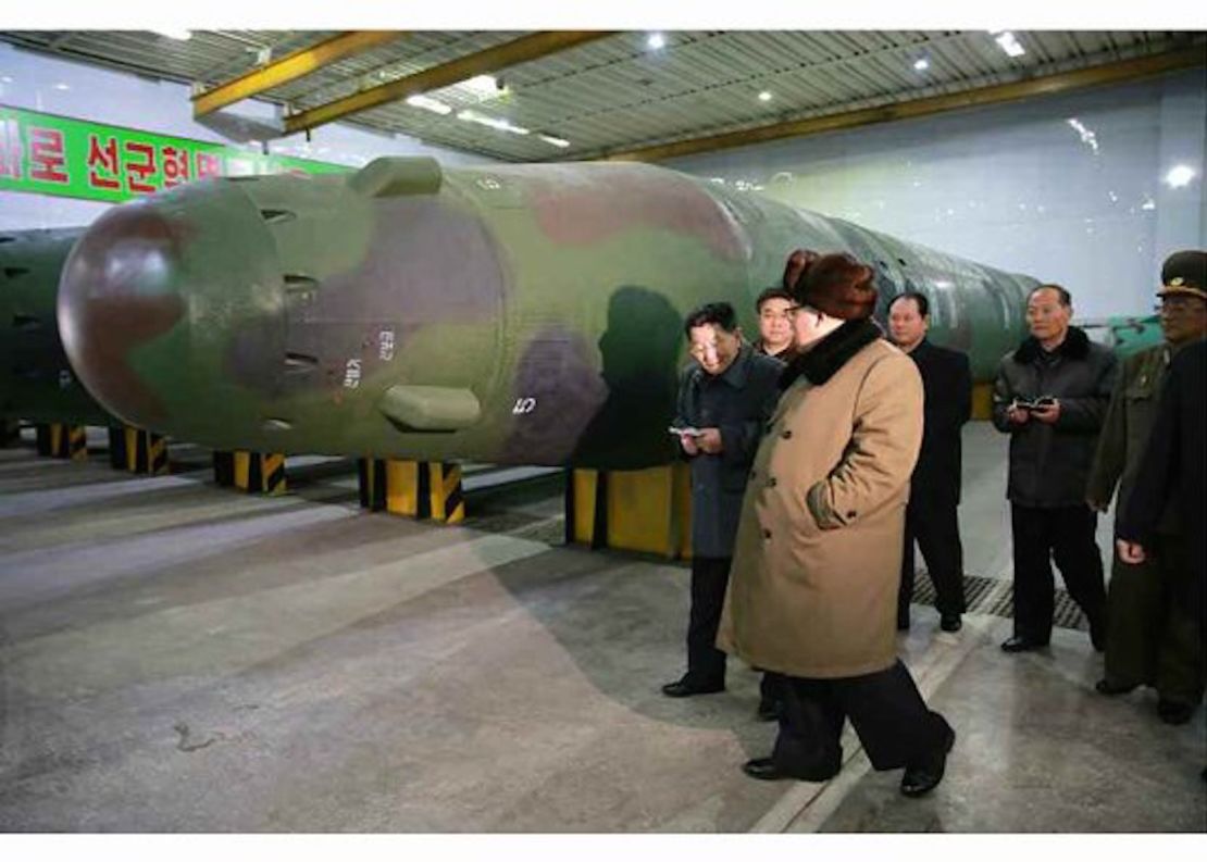 KCNA claims that Kim has visited a facility where warheads had been made to fit on ballistic missiles. CNN cannot independently verify the images accompanying the story.
