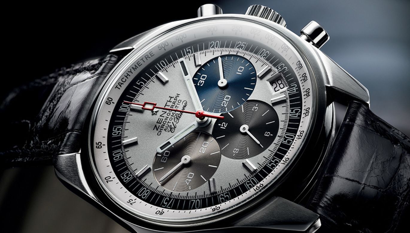 Introduced in 1969, the El Primero mechanical movement was the first to measure time to 1/10th of a second and became a watchmaking legend in its own right.
