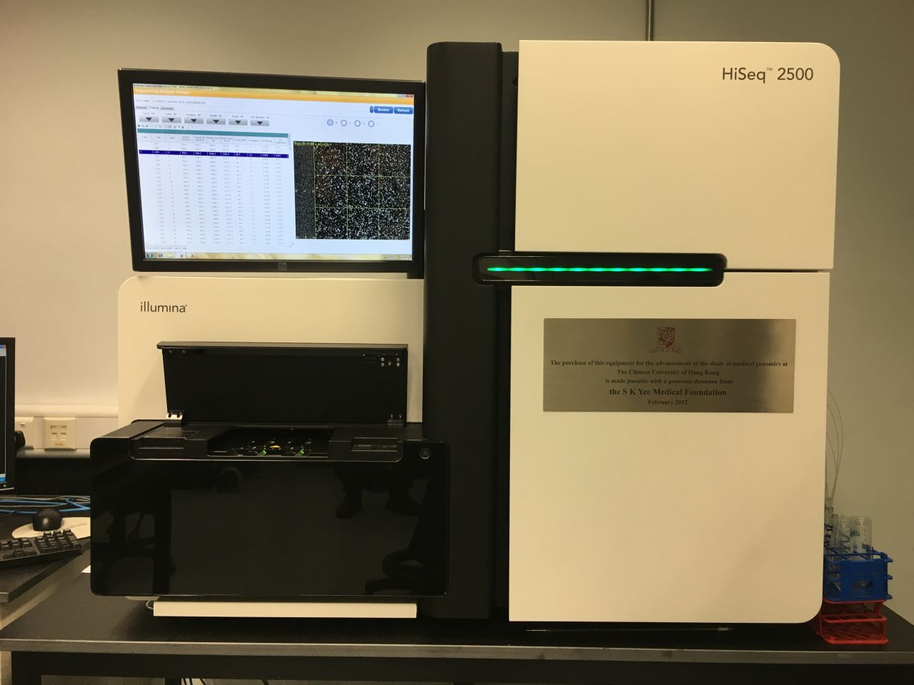 The Use of PCR was once expensive, but the invention of next generation sequencers -- such as this one at the Prince of Wales Hospital, in Hong Kong -- have made prenatal blood tests much faster and more affordable. A spectrum of diseases could now be tested for, including cancer.