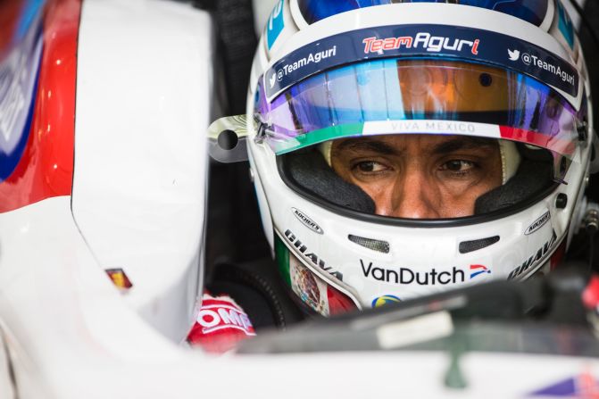Mexican racer Salvador Duran is fully focused on the first-ever Mexico City ePrix. "I'm counting down the days and preparing every single day," he told CNN.