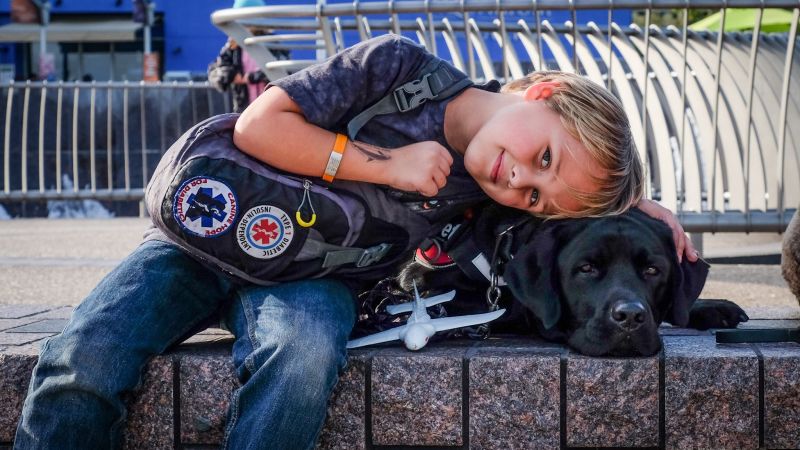 Type one store diabetes service dog